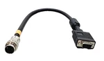 C2G Rapidrun Vga Flying Lead Multi-format Audio/video Cable 1.5FT Male 60081. Fixed Price $19.00.