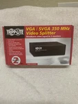 Tripp Lite B114-002-R / Svga 350 Mhz Port Video Splitter. Fixed Price $14.00.