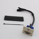 Hubbell IM153815EI Ivory I-station Plug N' Play 3.5MM Stereo Jack Vga Adapter. Fixed Price $18.04.