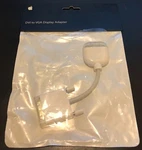 Apple M8754G/A Dvi To Vga Adapter. Fixed Price $14.95.