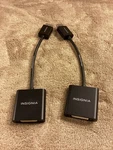 Lot Of 2 Insignia Dvi-d Display Port Adapter. Fixed Price $12.00.