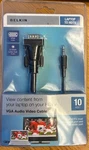 Belkin F3S007-10 Foot Laptop Hdtv Vga Audio / Video Cable. Fixed Price $19.99.