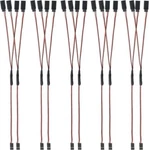 10PCS 300MM Style Servo Rc Extension Lead Wire Cord Cable For Jr Futaba Usa. Fixed Price $11.59.