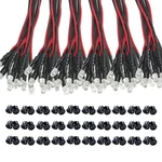 60PCS 3MM Pre Wired Led Diodes Light Ultra Bright -white Warm Blue. Fixed Price $17.37.