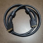 Monoprice 6FT 24AWG CL2 Dual Link Dvi-d Cable Black. Fixed Price $10.00.