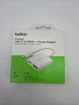 Belkin Connect Usb Hdmi + Charge Adapter For Iphone 17 16 15 Macbook Laptop. Fixed Price $15.95.