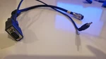 C2G Rapidrun 40853 HD15 + 3.5MM Audio Flying Lead 1.5 Ft. (yellow Coded). Fixed Price $14.99.