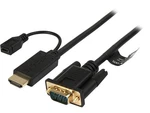 Startech.com HD2VGAMM6 Hdmi To Active Converter Cable - Adapter. Fixed Price $92.80.