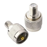Boobrie 2-PACK PL259 Adapter Uhf To Type Antenna 2PCS, Gold. Fixed Price $13.99.
