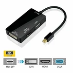 Lot Thunderbolt/mini Display Port/dp To Vga/hdmi/dvi Multi Adapter Black. Fixed Price $439.88.
