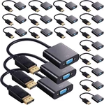 Yunsailing 10 Pack Displayport Vga Adapters Gold Plated Compatible With Lapto. Fixed Price $47.23.