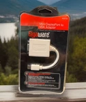 New Sealed Gigaware Mini Displayport To Vga Adapter Pc/mac Model # 2602730. Fixed Price $8.95.