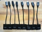 Moread Displayport (dp) To Dvi Adapter, Gold-plated. Pack Of Eight (8). Fixed Price $35.00.