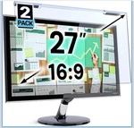 Vintez 27 Inch Pack Blue Light Blocking Screen Protector For 16:9 Computer. Fixed Price $19.99.
