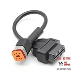 Emoto Universal 16-PIN OBD2 Motorcycle Diagnostic Scanner Adapter. Fixed Price $17.75.