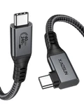 Xaosun Usb Cable For Thunderbolt 4, Right Angle 90 Degree, 1.97FT, Black. Fixed Price $24.79.