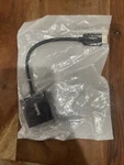 New Belkin F2CD058 To + 3.5MM Audio Adapter, Hdmi-m/vga-f A/v Cable. Fixed Price $17.00.
