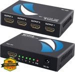 Movcle 4K Hdmi Splitter 1X4 Hub - Powered 1080P 3D Support. Fixed Price $20.00.