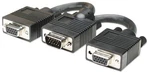 Manhattan 304559 Svga Y Cable Black HD15 / 2 Female, Cm (6 In.),. Fixed Price $50.13.