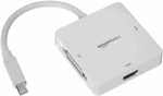 Amazonbasics Mini Displayport Thunderbolt To Hdmi Dvi Vga Adapter - White. Fixed Price $10.00.