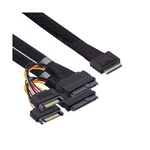 Nfhk Oculink Pcie Pci-express SFF-8611 8X 8-LANE To Dual SFF-8639 U.2 4X Ssd .... Fixed Price $78.97.