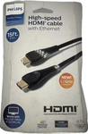 Philips 15FT 4K Hdmi Cable 2.0 W/ Ethernet Gold Ez Grip Hdr 60HZ PROSWV3420B/27. Fixed Price $12.95.