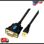 Usb To Serial Adapter DB9 RS232 Cable Prolific Chip PL2303 DB-9 Male Cord 3FT. Fixed Price $14.38.
