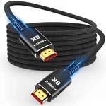 Snowkids Fiber Optic Hdmi Cable, Model DT-8K-15M-003, 48GBPS High Speed 4K. Fixed Price $34.99.