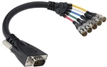 Liberty Wire & Cable Lwc E-VGAM-5BNCF .5, 1 Or 2 Ft To Female Rgbhv. Fixed Price $11.99.