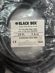 Box Vga Video Cable With Ferrite Core, Black, Male/male, 25-FT. 7.6-M. Fixed Price $49.99.