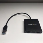 Startech.com Usb 3.0 Dual Hdmi Adapter, 2X Monitor Converter. Fixed Price $19.00.