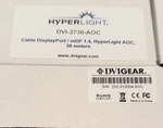 Dvigear DVI-2730-AOC Plenum-rated 8K Hyperlight Active Optical Displayport Cable. Fixed Price $39.00.
