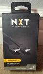 Nxt Technologies Displayport Ft Cable, New, NX51763. Fixed Price $9.50.