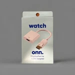 Onn Watch Displayport To Hdmi Adapter Gold Plated - B458. Fixed Price $9.99.