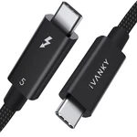 Ivanky Intel Certified Thunderbolt 5 Cable 3.3FT, Up To 120GBPS And 240W, Pr. Fixed Price $49.79.