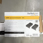 Startech.com ST121SHD30 Hdmi Extender Power Over Cable CAT5E/6 Black. Fixed Price $49.13.