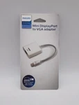 Philips Mini Displayport To Vga Adapter - White. Fixed Price $12.99.