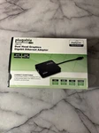 Plugable 3.0 Dual Head Graphics Gigabit Ethernet Adapter USB3-3900DHE. Fixed Price $24.99.