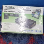 Plugable Usb 2.0 Multi-display Adapter UGA-165 Dvi Vga Hdmi Av Converter Black. Fixed Price $20.00.