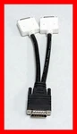 DMS-59 To Dual Dvi Y Video Splitter Cable Dell H9361 Molex Used. Fixed Price $6.39.