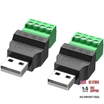 Usb 2.0 Type Male Screw Terminal Block Connector, Portable. Fixed Price $17.30.