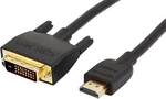 Amazon Basics Hdmi To Dvi Adapter Cable, Bi-directional 1080P, 3 Ft. Fixed Price $8.98.