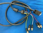 Premium 5 Bnc Rgb/h+v D-sub Vga Video Monitor Cable W/ Dvi Adapter 6 Ft. Fixed Price $19.99.