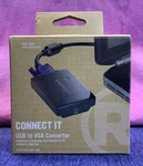 Radio Shack Usb To Vga Adapter With 2.0 Cable - In Box 2604368. Fixed Price $8.88.