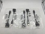 New Lot Of 5 Dell Display Port Dvi Video Adapter 023NVR Amphenol Free S/h. Fixed Price $19.99.