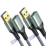 Ainope 2 Pack Usb Extensions Cable High Speed 3.0 Cord Type Male. Fixed Price $13.34.
