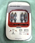 New Belkin Av Master Rca Male Audio/video Cables - 6 Foot. Fixed Price $8.00.