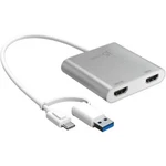 J5CREATE JCA365 Ac Usb-c Dual Hdmi Multi-monitor Adapter Silver. Fixed Price $79.62.