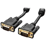 6 Ft. Topsync Vga-vga Cable M/m 15-PIN Heavy Duty 2-FERRITE Black. Fixed Price $6.52.