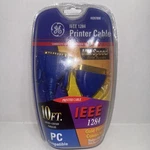 New Ge Maxspeed Ieee 1284 Printer Cable 10 Ft DB25M CEN36M Parallel Gold Plated. Fixed Price $13.00.